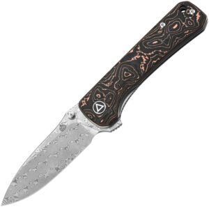 QSP Knife Hawk Linerlock Copper Foil CF (3.25″)