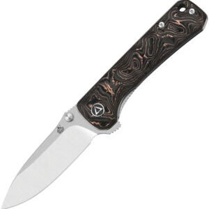 QSP Knife Hawk Linerlock Copper Foil CF (3.25″)