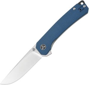 QSP Knife Osprey Linerlock Blue Micarta (3.25″)