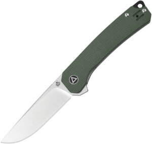 QSP Knife Osprey Linerlock Green Micarta (3.25″)