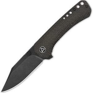 QSP Knife Kestrel Linerlock Brown Mic (2.88″)