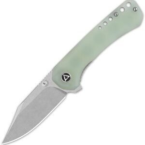 QSP Knife Kestrel Linerlock Jade G10 (2.88″)