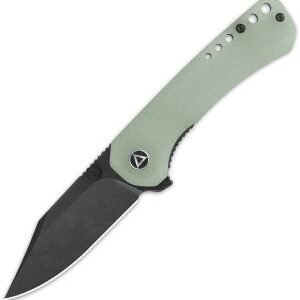 QSP Knife Kestrel Linerlock Jade G10 (2.88″)