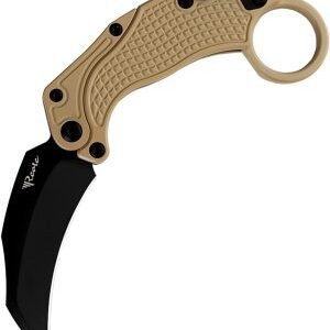 Reate Knives EXO-K Button Lock Tan (3″)