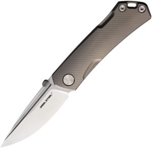 Real Steel Luna Maius Lockback Titanium (3″)