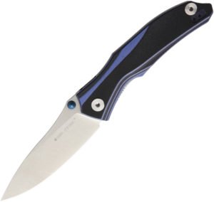 Real Steel E802 Horus Linerlock Blk/Blue (3.75″)