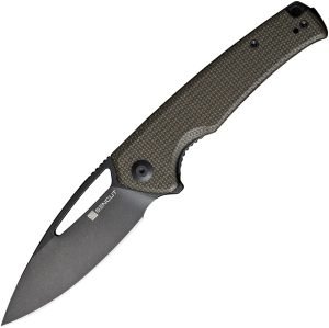 SENCUT Mims Linerlock Green Micarta (3.5″)