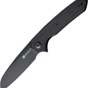 SENCUT Kyril Linerlock Black Micarta (3.13″)