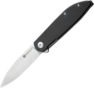 SENCUT BocII II Linerlock Black G10 (3″)
