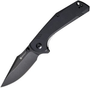 SENCUT Actium Linerlock Black G10 (3.5″)