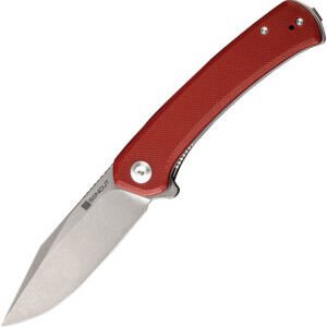 SENCUT Snap Linerlock Burgundy G10 (3.5″)