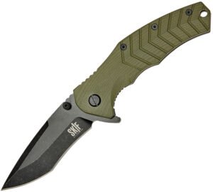 SKIF Knives Griffin Framelock BSW Olive (3.75″)