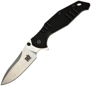 SKIF Knives Adventure Framelock SW Black (4″)