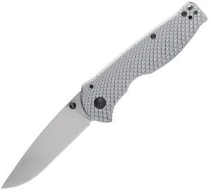 SOG Flash Framelock Knife Silver (3.25″)