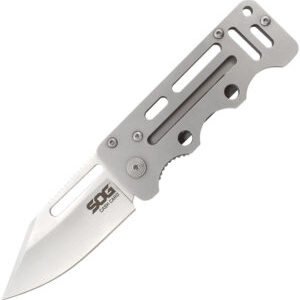 SOG Cashcard Knife Silver (2.75″)