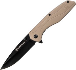 Smith & Wesson Linerlock Tan (3.5″)