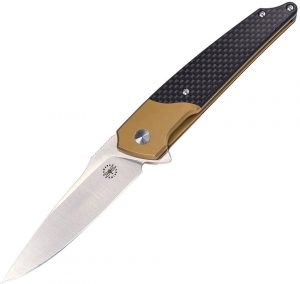Amare Pocket Peak Linerlock Gold (3.5)