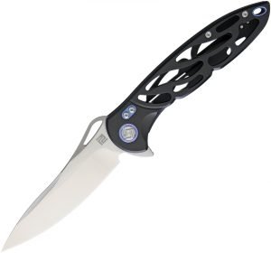 Artisan Hoverwing Framelock Knife Black (3.75)