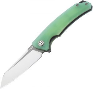 Bestech Texel Linerlock Knife Jade (3.25)