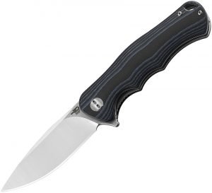 Bestech Bobcat Knife Black/Blue (3.25)