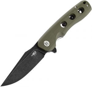 Bestech Arctic Linerlock Knife Green (3.5)