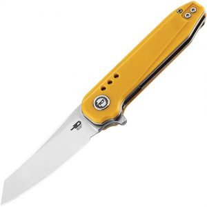 Bestech Syntax Linerlock Knife Yellow(2.88)