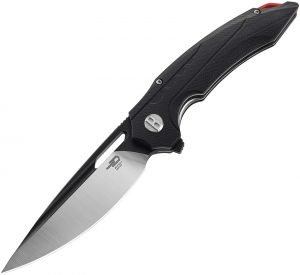 Bestech Ornetta Linerlock Knife Black (3.5)