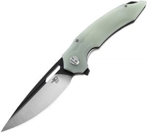 Bestech Ornetta Linerlock Knife Jade (3.5)