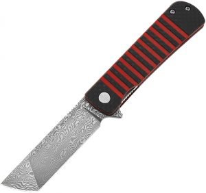 Bestech Titan Knife Damascus Red (3)