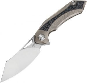 Bestech Kasta Framelock Knife Bronze (3.5)