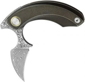 Bestech Strelit Knife Bronze Damascus (2.13)