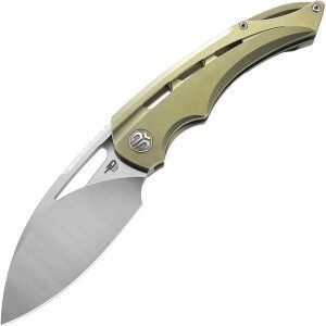 Bestech Fairchild Framelock Knife Gold (4)
