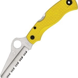 Spyderco Saver Salt Lockback Yellow (3)