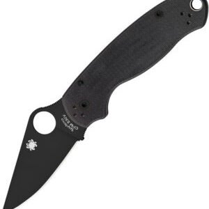 Spyderco Para 3 Black Blade (3)