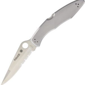 Spyderco Police Model Lockback Serr (4.25)