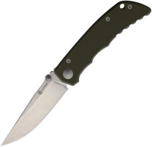 Spartan Blades Talos Linerlock Green G10 (3)