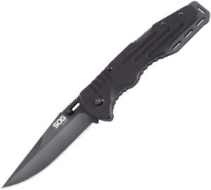 SOG Salute Lockback Knife Black (3.63)