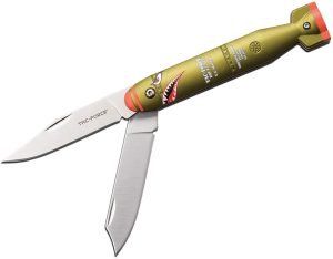 Tac Force Bomb Knife Slip Joint Green