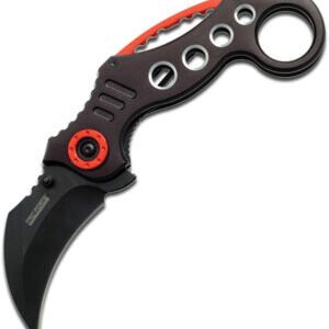 Tac Force Karambit Linerlock Black A/O (2.5)