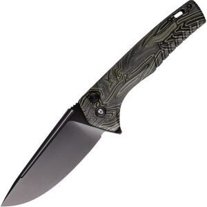 Tekto F3 Charlie Knife Black/Green (3.75)