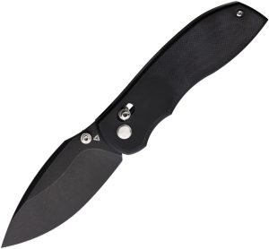 Tuya Knife Big Belly Crossbar Lock Black (3.25)