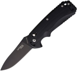 Utica Axis Lock Black G10 (3)