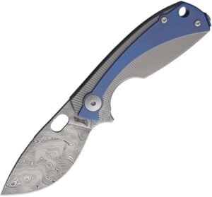 Viper Lille Framelock Damascus Blue (2.5)