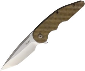 VDK Knives Wasp Framelock Bronze Polished (3.5)