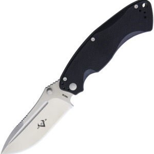 V NIVES Olympian Linerlock Black G10 (3.75)