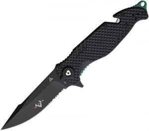 V NIVES TGL Trailblazer Linerlock Blk (3.75)