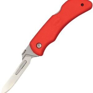 Wiebe Knives Red Fox Lockback Scalpel