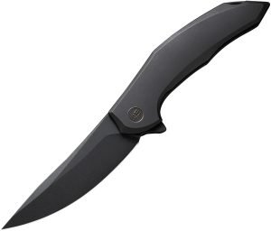 We Knife Co Ltd Merata Framelock Black Ti (3.75)