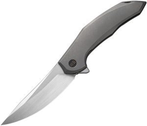 We Knife Co Ltd Merata Framelock Gray Ti (3.75)
