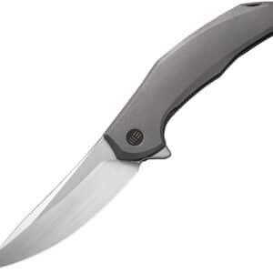 We Knife Co Ltd Merata Framelock Gray Ti (3.75)